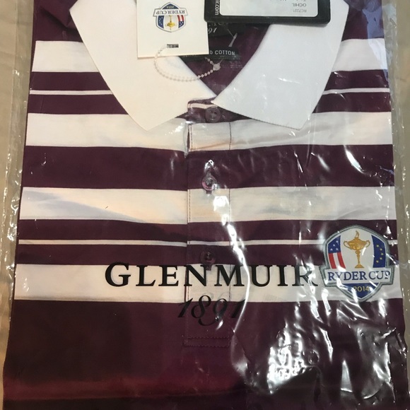 NWT Glenmuir Europe Ryder Cup Golf Polo Large - Picture 2 of 5